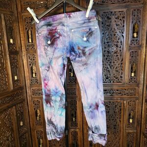 Hudson Women's Jeans custom Ice Dyed Size 27